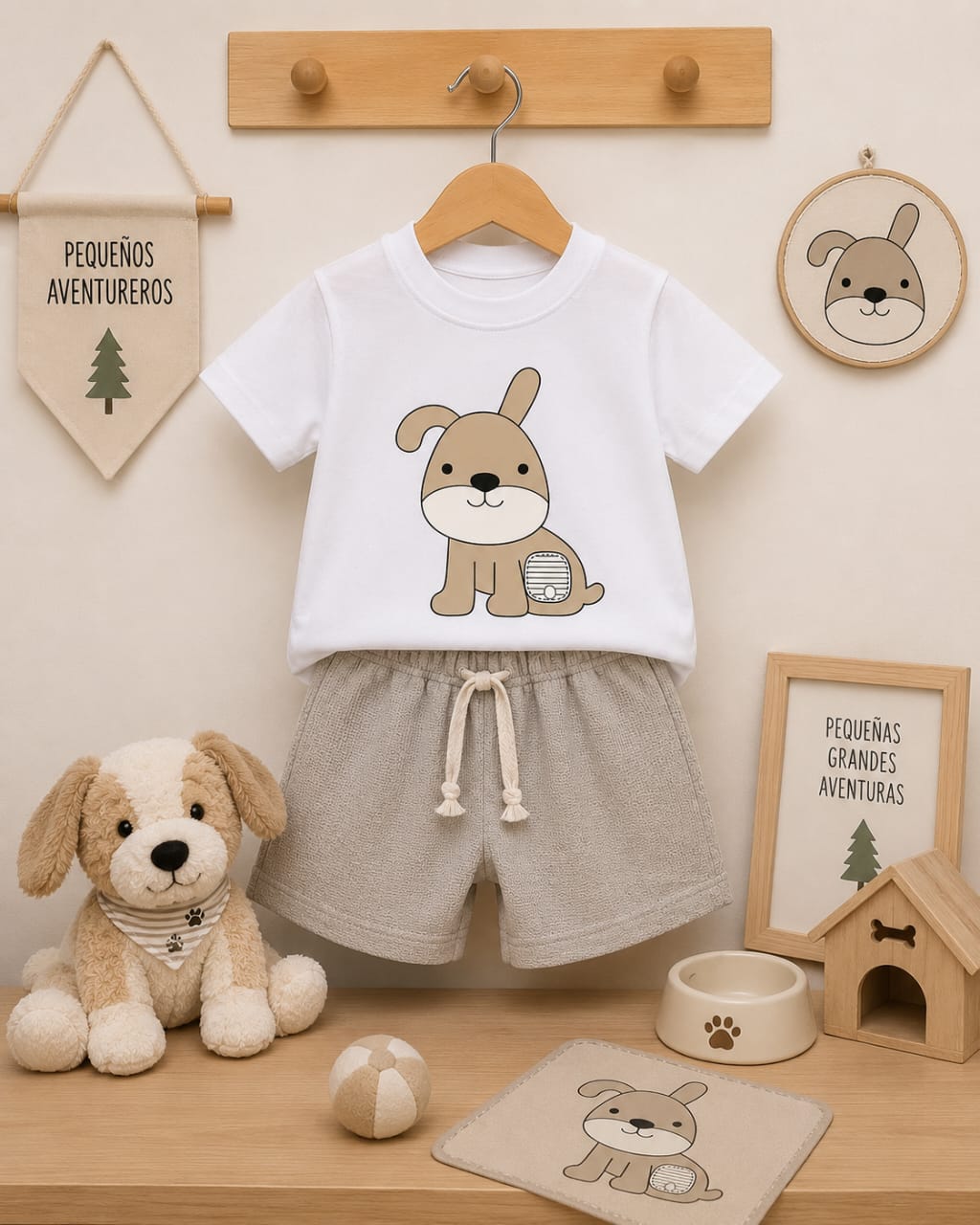 Conjunto Puppy Hug 🐶
