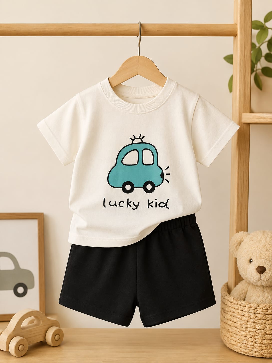 Conjunto LUCKY KID 🚗