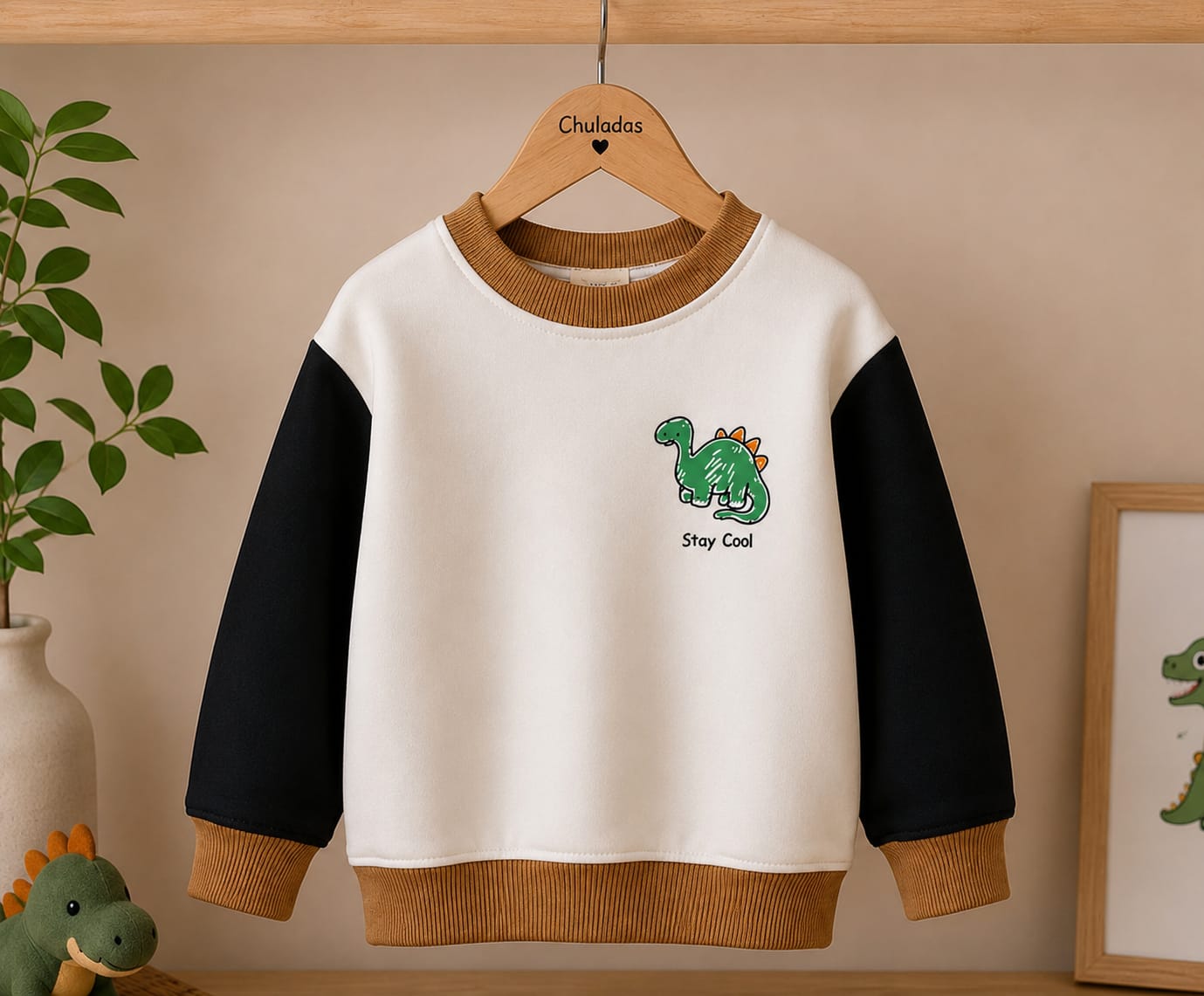 POLERA DOBLE ESTAMPADO 🦖 — vista 3