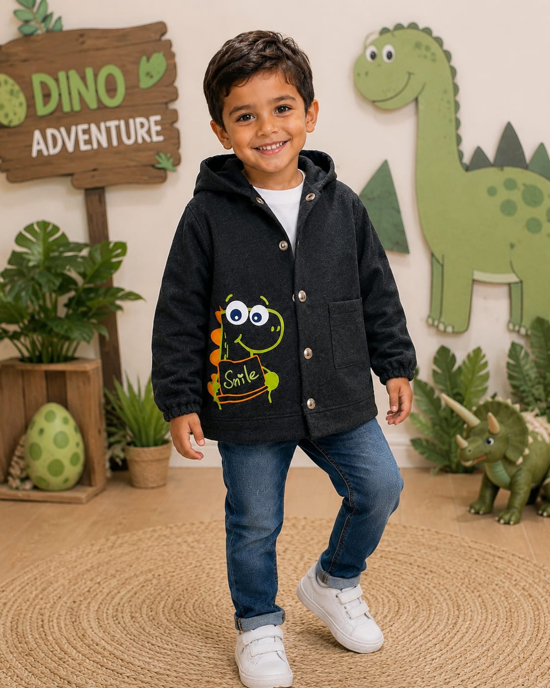 Saco Dino 🦖🖤 — vista 4